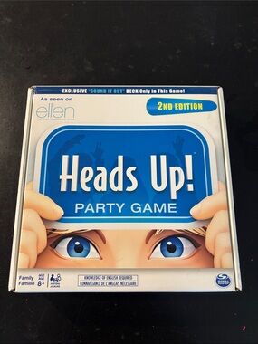 Heads Up! Party Game - Blue (2nd Edition) by Ellen